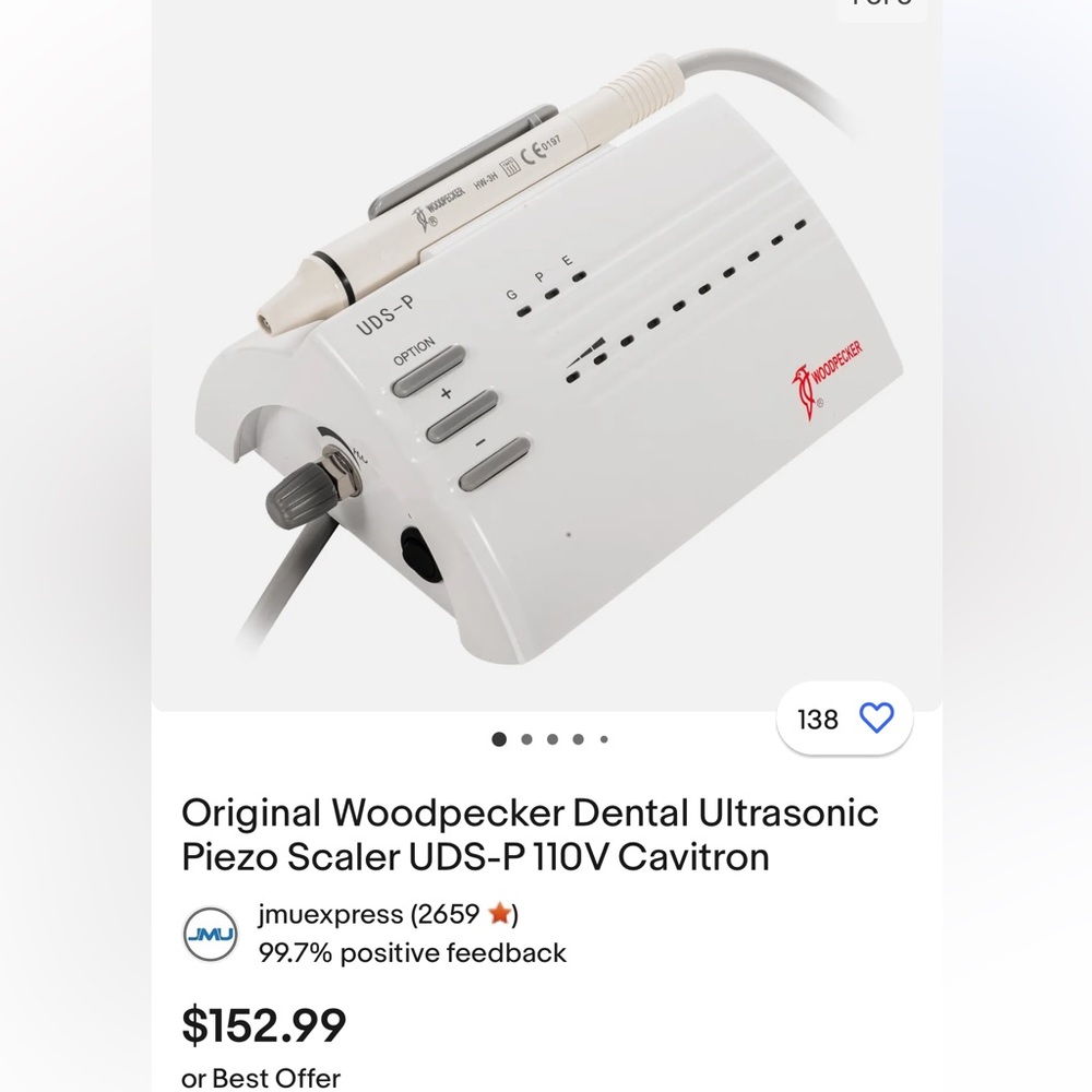 Piezo ultrasonic scaler